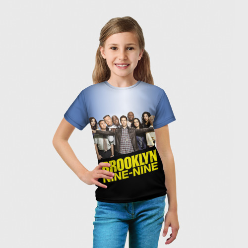 Детская футболка 3D Brooklyn Nine-Nine, цвет 3D печать - фото 5