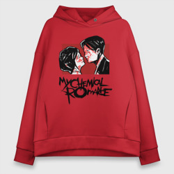 Женское худи Oversize хлопок My Chemical Romance