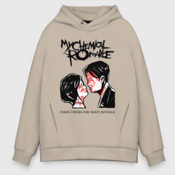 Мужское худи Oversize хлопок My Chemical Romance