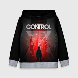 Детская толстовка 3D Control Джесси перед красным свечением