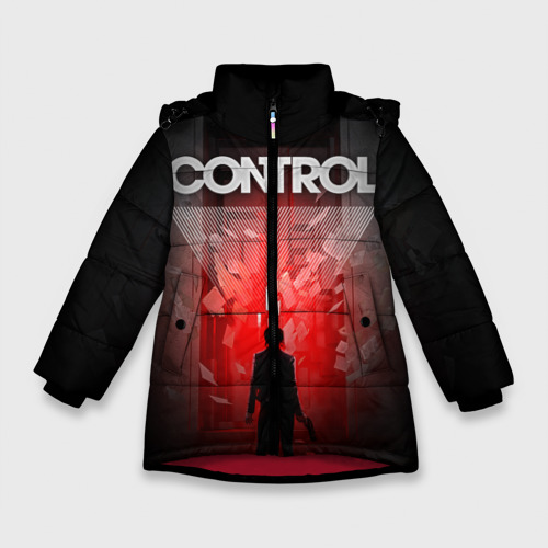 Зимняя куртка для девочек 3D Control Джесси перед красным свечением, цвет красный