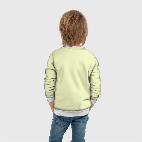Детский свитшот 3D Кактус, цвет 3D печать - фото 6