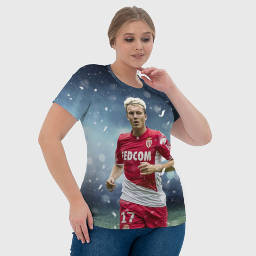 Женская футболка 3D Александр Головин , цвет 3D печать - фото 6