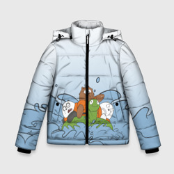 Зимняя куртка для мальчиков 3D Bears on a turtle