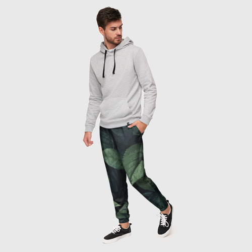Мужские брюки 3D Лесная маскировка, цвет 3D печать - фото 3