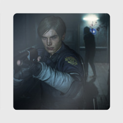 Магнит виниловый Квадрат Resident Evil 2 Remake