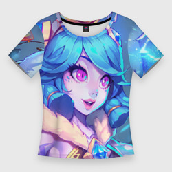 Женская футболка 3D Slim Нико - League Of Legends