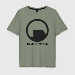 Мужская футболка хлопок Oversize Black Mesa