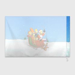 Флаг 3D Simpsons New Year - фото 2