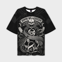 Мужская футболка oversize 3D Bring Me the Horizon