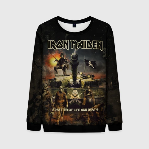 Мужской свитшот 3D Iron Maiden