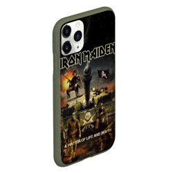 Чехол для iPhone 11 Pro матовый Iron Maiden - фото 2