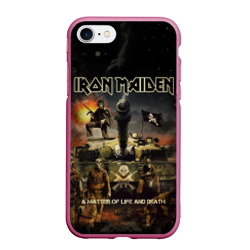Чехол для iPhone 7/8 матовый Iron Maiden
