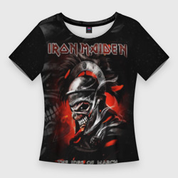 Женская футболка 3D Slim Iron Maiden