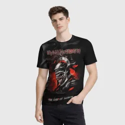 Мужская футболка 3D Iron Maiden - фото 2