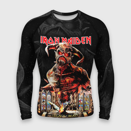 Мужской рашгард 3D Iron Maiden, цвет 3D печать