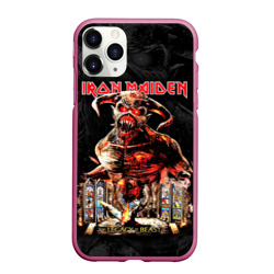 Чехол для iPhone 11 Pro Max матовый Iron Maiden