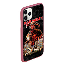 Чехол для iPhone 11 Pro Max матовый Iron Maiden - фото 2