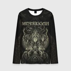 Мужской лонгслив 3D Meshuggah
