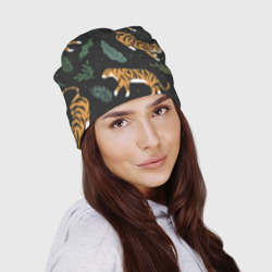 Шапка 3D Тропический тигр - фото 2