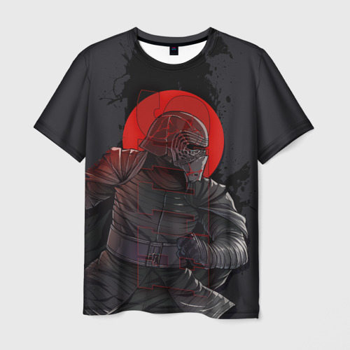 Мужская футболка 3D Kylo Ren Фото 01 Мужская футболка 3D Kylo Ren Фото 01