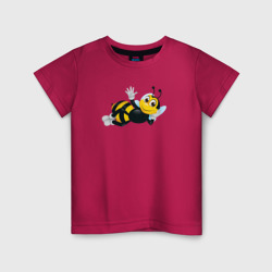 Детская футболка хлопок Пчела