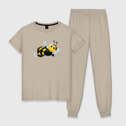 Женская пижама хлопок Пчела