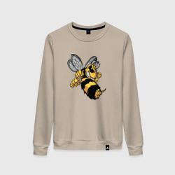 Женский свитшот хлопок Злая Пчела