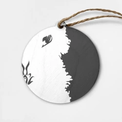 Деревянная игрушка круг Абстракция Фейри Тейл