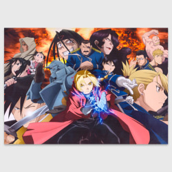 Поздравительная открытка Fullmetal Alchemist Brotherhood