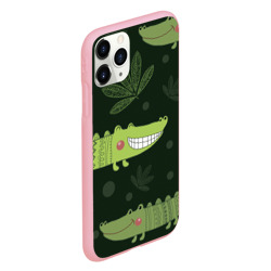 Чехол для iPhone 11 Pro матовый Милый крокодил - фото 2