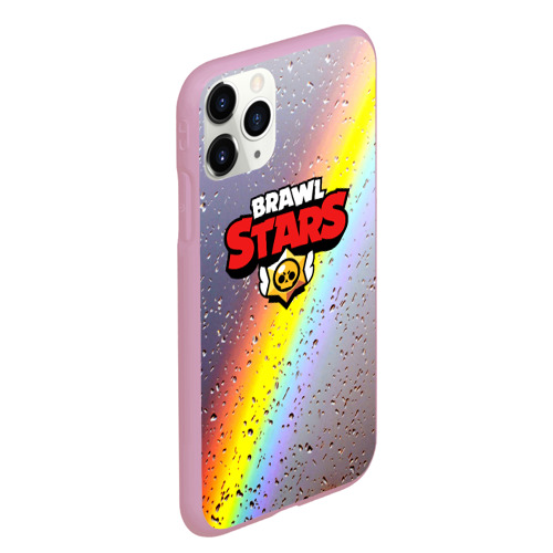 Чехол для iPhone 11 Pro Max матовый Brawl Stars, цвет розовый - фото 3