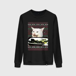 Woman yelling at Cat meme