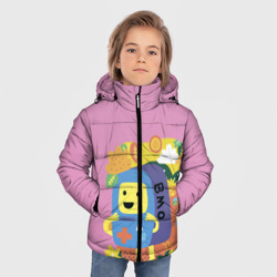 Зимняя куртка для мальчиков 3D Время приключений BMO - фото 2