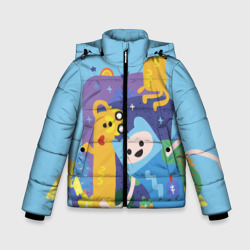Зимняя куртка для мальчиков 3D Время приключений Winter