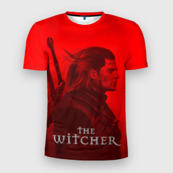 Мужская футболка 3D Slim The Witcher