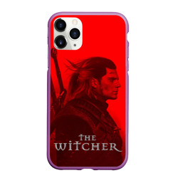 Чехол для iPhone 11 Pro Max матовый The Witcher