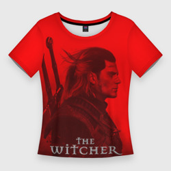 Женская футболка 3D Slim The Witcher