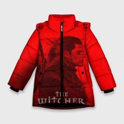 Зимняя куртка для девочек 3D The Witcher