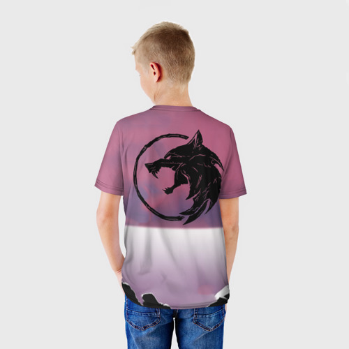 Детская футболка 3D Ведьмак, цвет 3D печать - фото 4