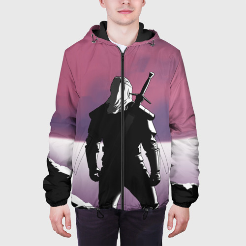 Мужская куртка 3D Ведьмак, цвет 3D печать - фото 4