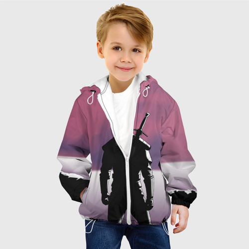 Детская куртка 3D Ведьмак, цвет белый - фото 3