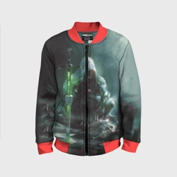 Детский бомбер 3D Ведьмак