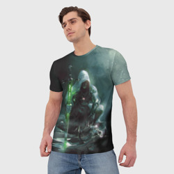 Мужская футболка 3D Ведьмак - фото 2