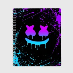 Тетрадь Marshmello neon Маршмелло неон