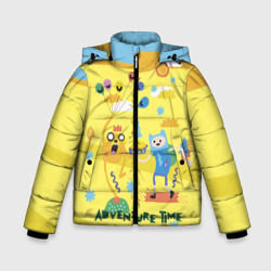 Зимняя куртка для мальчиков 3D Время приключений