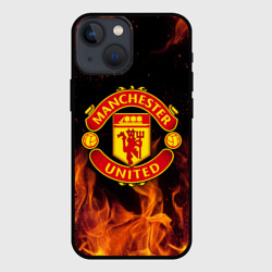 Чехол для iPhone 13 mini Манчестер Юнайтед FCMU Manchester united