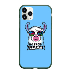 Чехол для iPhone 11 Pro матовый Llama