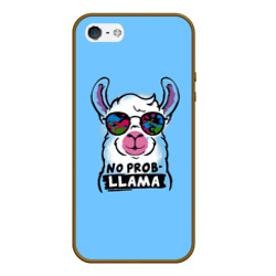 Чехол для iPhone 5/5S матовый Llama