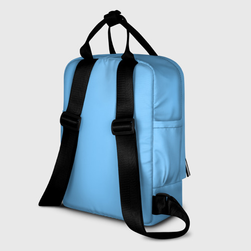 Женский рюкзак 3D с принтом LLAMA, вид сзади #1